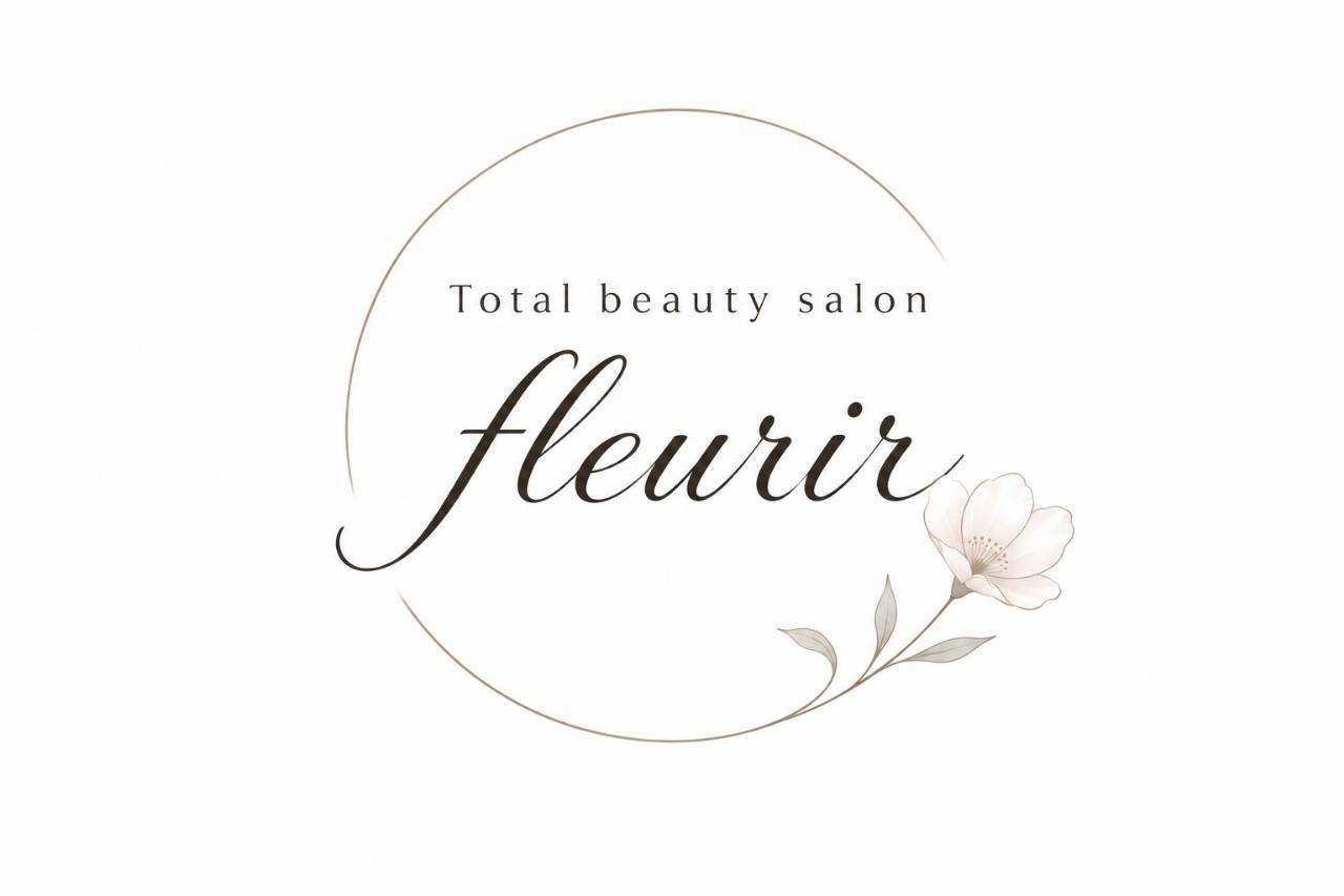 fleurirのフラワーロゴ